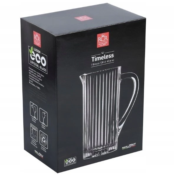 Ąsotis RCR. krištolinis. 1,2 l
