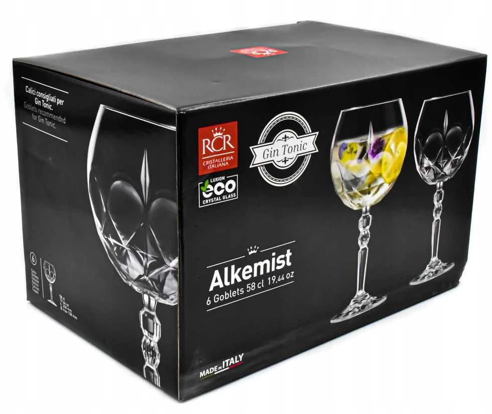 Kokteilių taurės RCR ALKEMIST, 580 ml, 6 vnt.