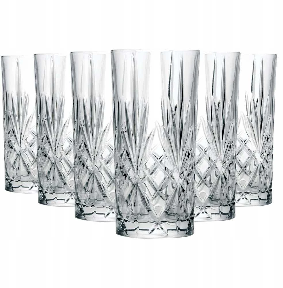 Stiklinės RCR MELODIA, 360 ml, 6 vnt.