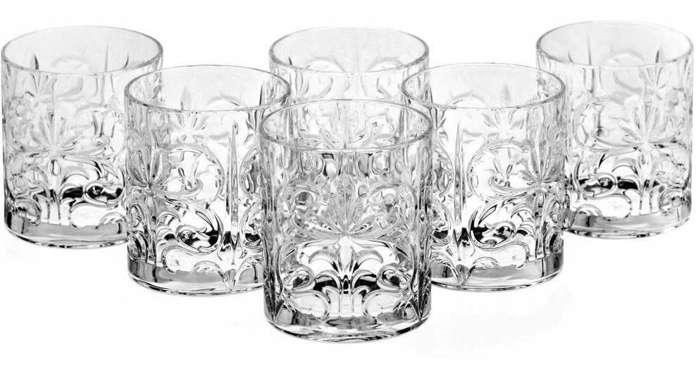 Stiklinės RCR TATTOO, 337 ml, 6 vnt.