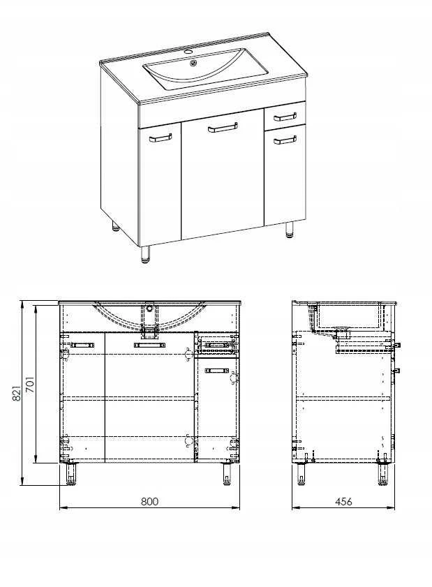 RE169195008060 / ELITA / SUNN KYRA / KOMPLEKTAS 80 3D 1S BALTA HG NN / 169195 /
