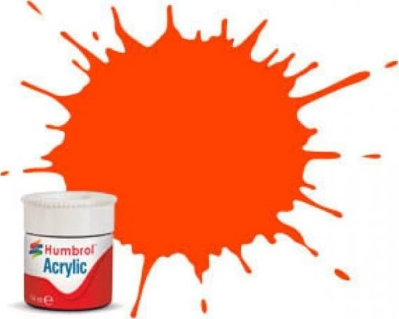 Wittmax Rea Acrylic maling oranžinis 14ml - Klar pakaitalas