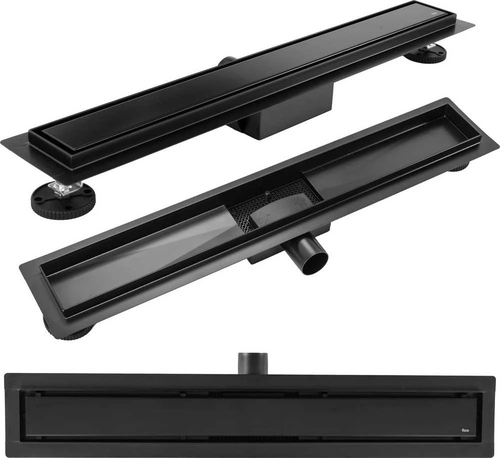 REA Neox Juodas 50 Linear Drain