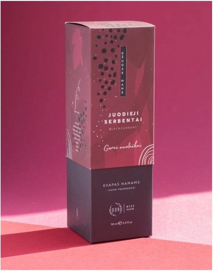Namų kvapas Odoro MOOD Juodieji serbentai, 90 ml