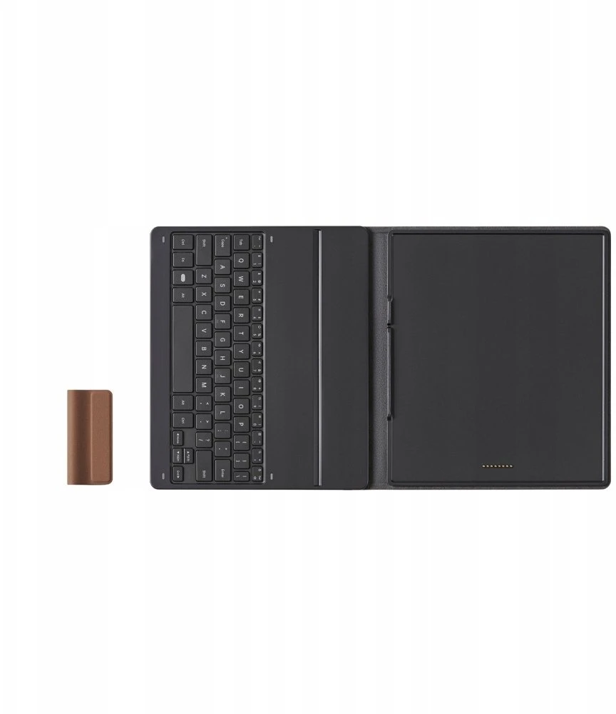 Onyx Boox Note Air 5 C magnetinis dėklas su klaviatūra, rudas