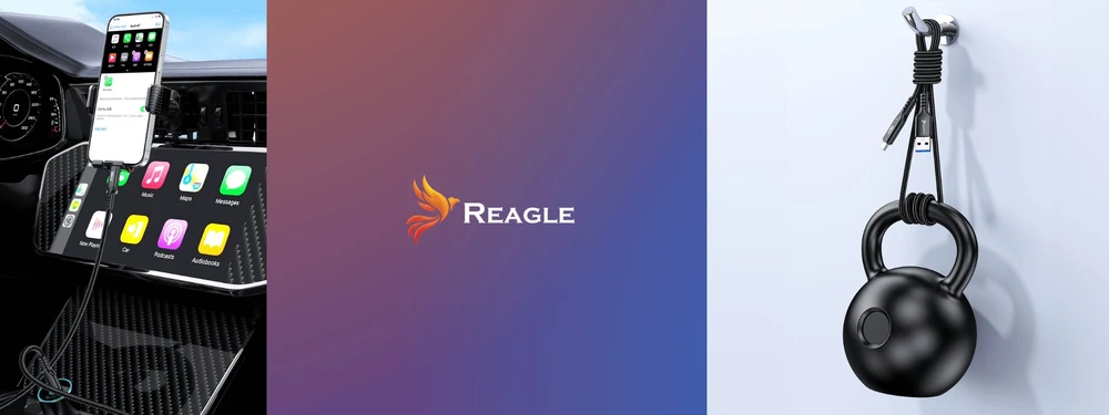 Reagle USB C - USB-A 5 m laidas, skirtas OCULUS STEAM VR QUEST 3 3S META tethering, USB-A PD 60 W 10 Gbps REAGLE