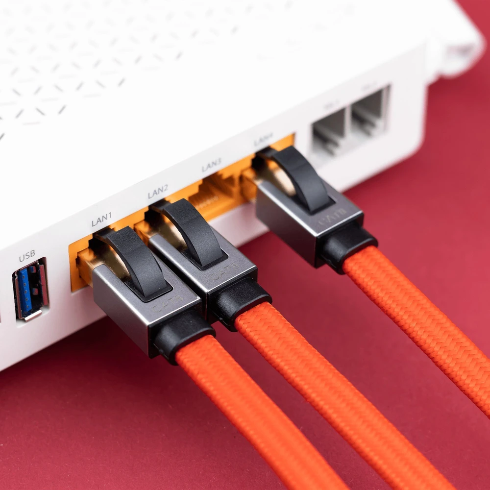 Reagle Reagle Kabelis Sieciowy LAN ETHERNET RJ45 Cat8 40Gbps 5M