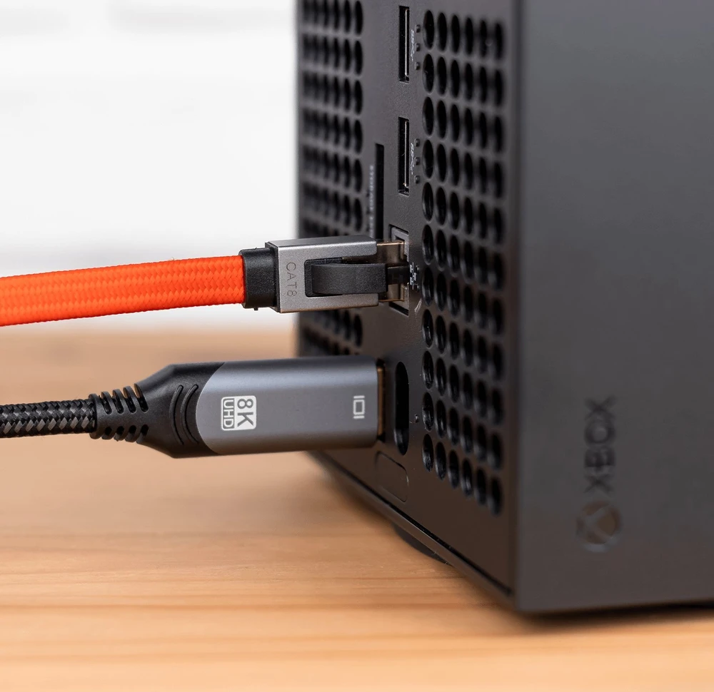 Reagle Reagle Kabelis Sieciowy LAN ETHERNET RJ45 Cat8 40Gbps 15M Skrętka Płaski