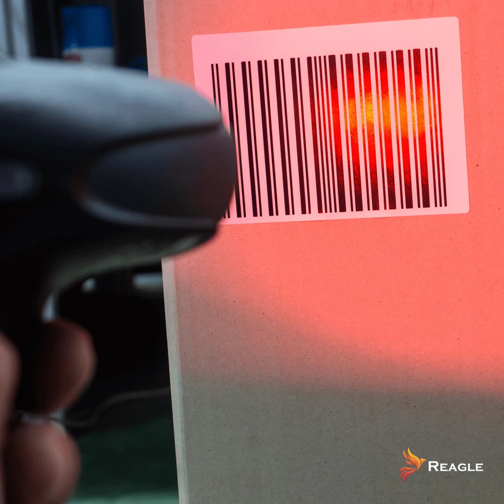 Reagle Brūkšninių kodų 1D EAN skaitytuvas stacionarus laidinis lazerinis USB