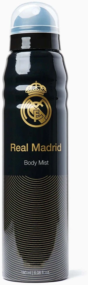 Real Madrid rinkinys: skystas muilas rankoms, 400 ml + kvapusis purškiklis, vyrams, 180 ml vyrams