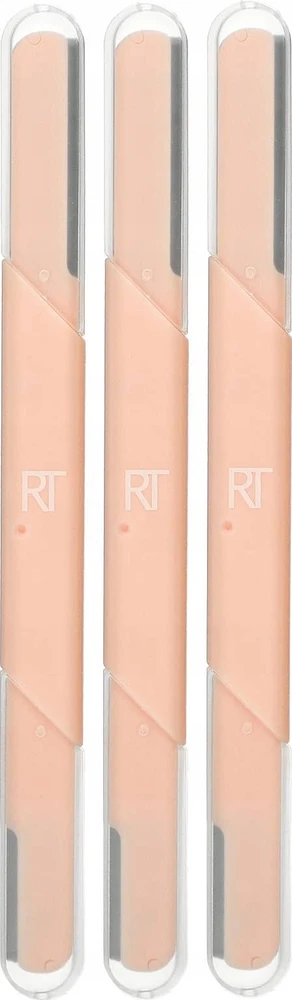 Real Techniques Prep Face + Brow Brazors Blakstienos Care moterims, 1 vnt