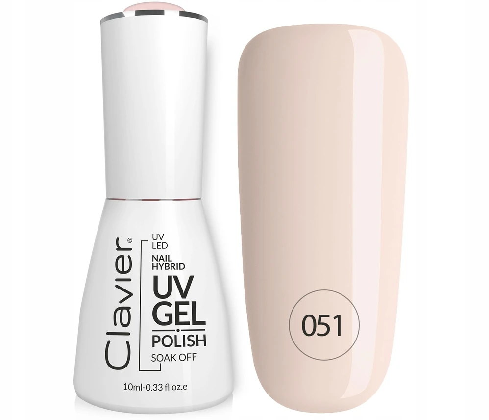 Realac Clavier Nailsology hibridinis lakas 051 Bare Skin 8ml