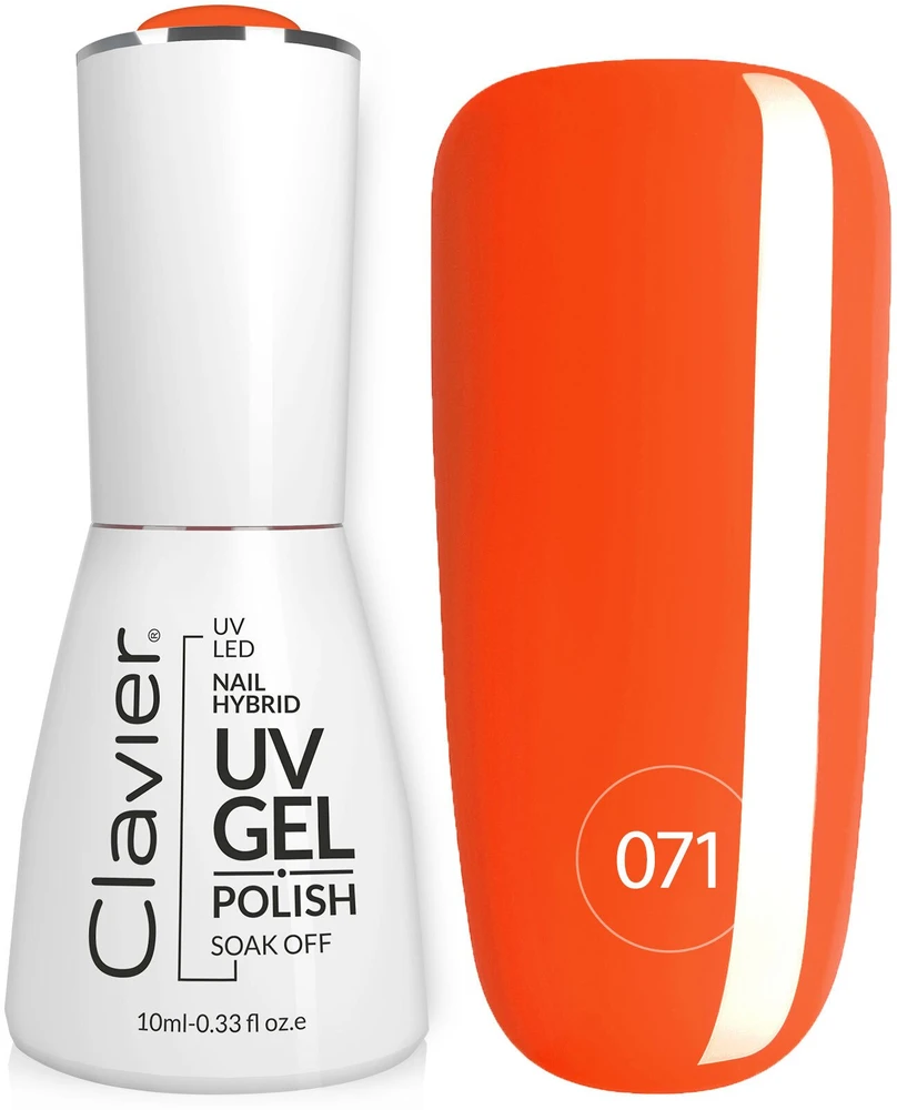 Realac Clavier Prabangus hibridinis lakas 071 Oranžinis Soda 10ml