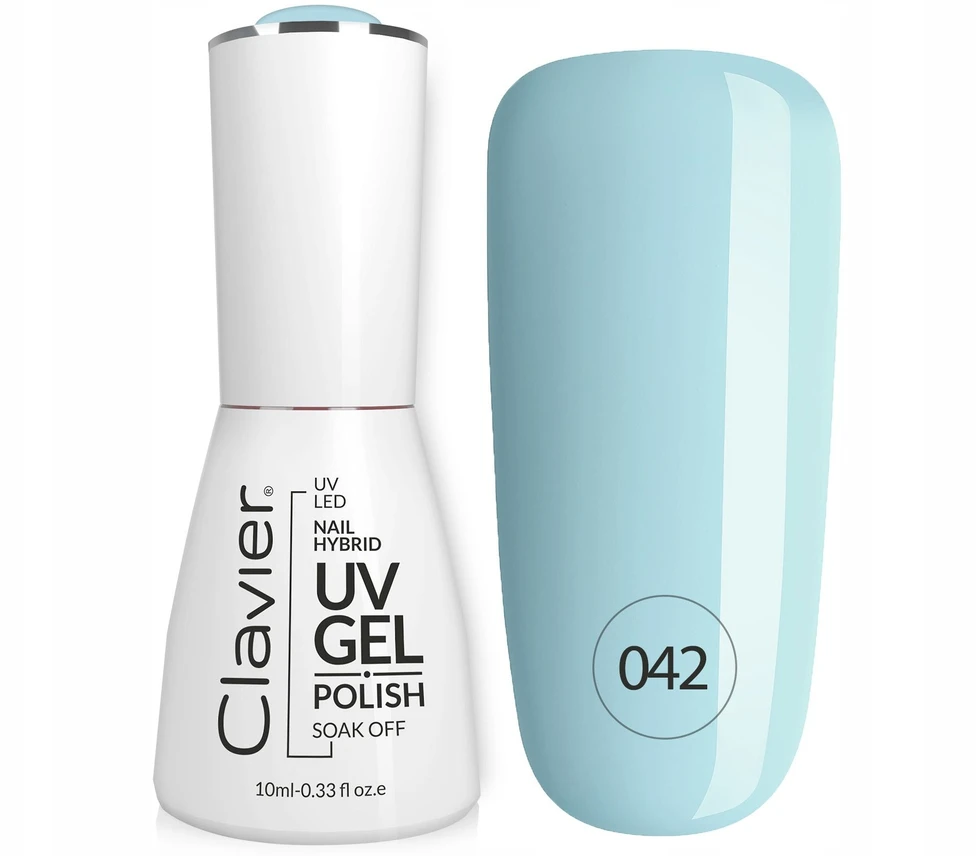 Realac Clavier Nailsology hibridinis lakas 042 Pastel Azure 8ml