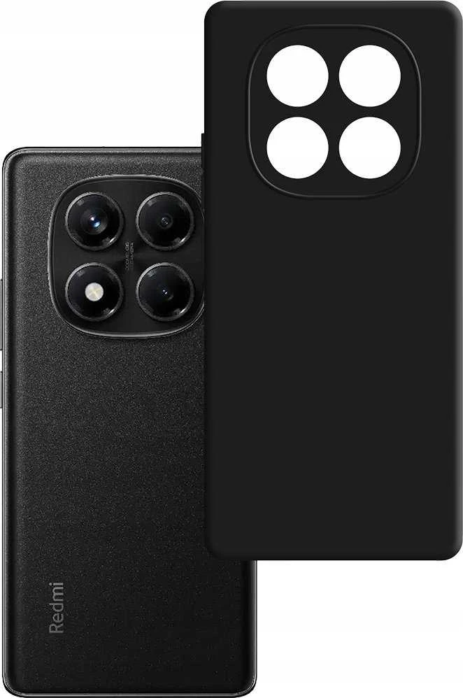 3mk matinis dėklas, skirtas Realme 14 Pro+ – juodas