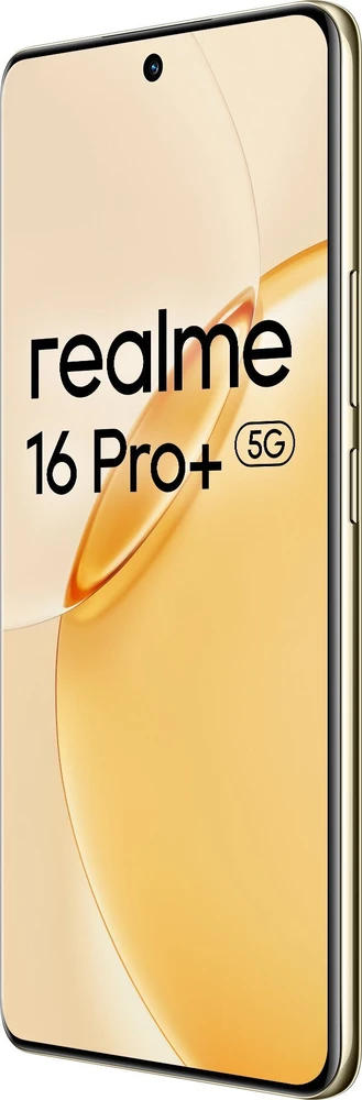 Išmanusis telefonas REALME 16 Pro+ 5G 8/256GB Master Gold