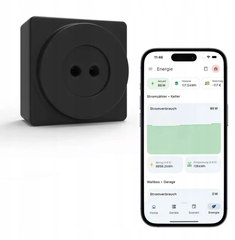 Realpower „everHome EcoTracker“ IR energijos skaitiklis