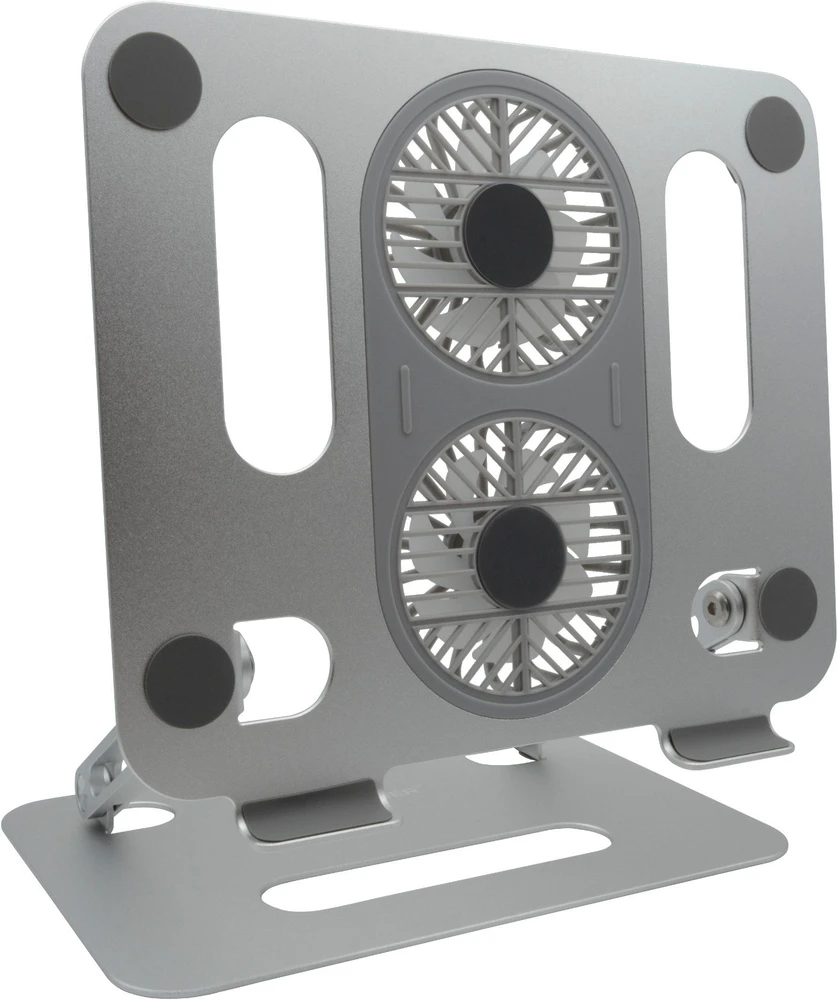 Carruzzo RealPower 495562 nešiojamojo kompiuterio stovas Nerūdijančiojo plieno 43,2 cm (17″)