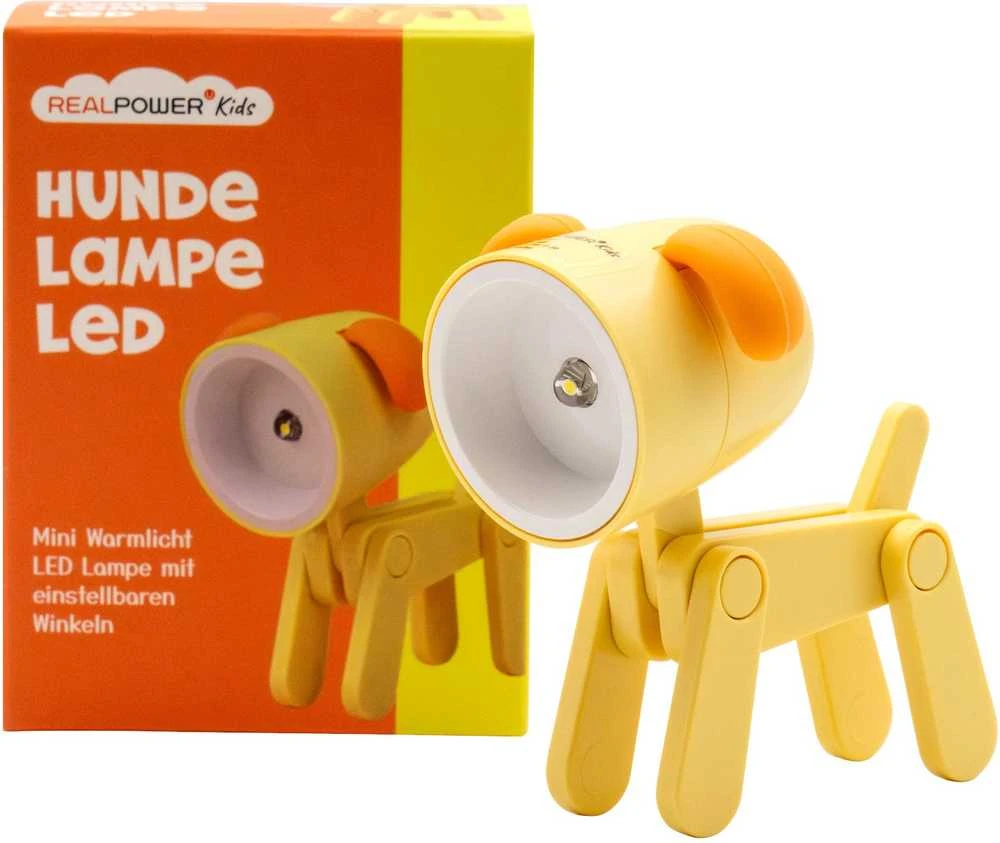 Realpower RealPower LED-Tier Taschenlampe Geltona dog