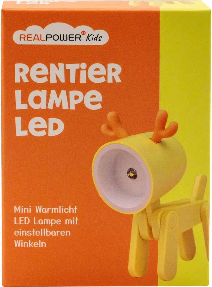 Realpower RealPower LED-Tier Taschenlampe Geltona deer