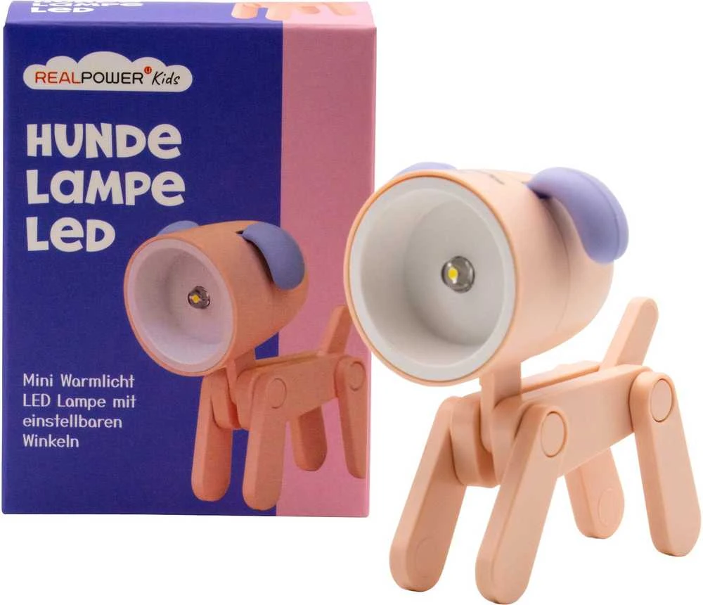 Realpower RealPower LED-Animal žibintuvėlis Rožinė šuo