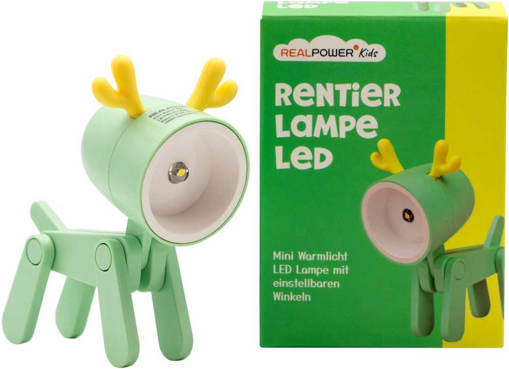 Realpower RealPower LED-Zwierzę latarka Žalias Deer