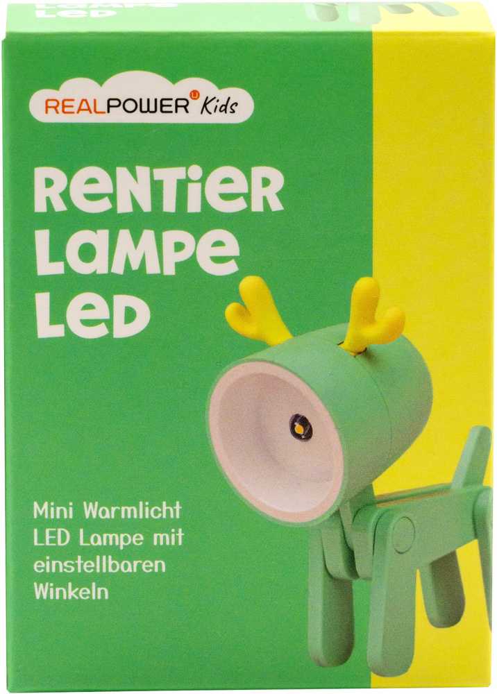 Realpower RealPower LED-Zwierzę latarka Žalias Deer