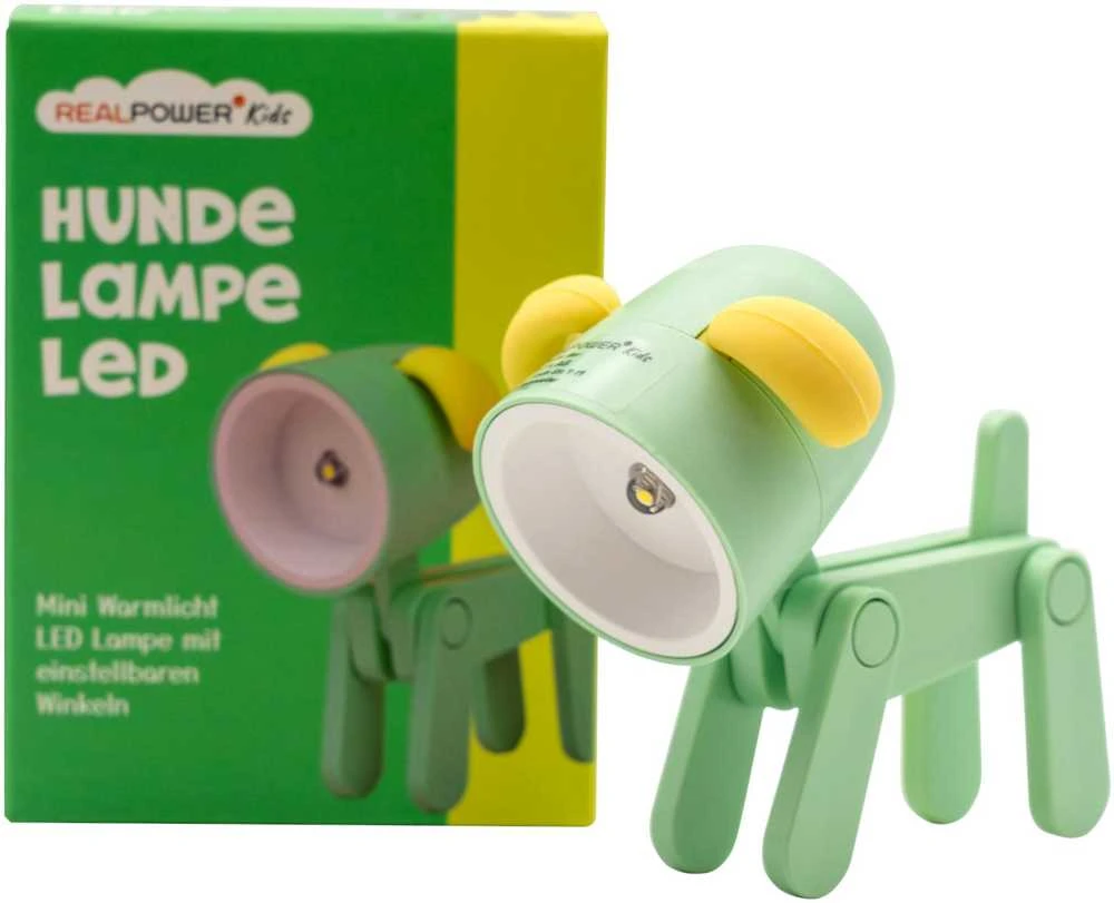 Realpower RealPower LED gyvūnų žibintuvėlis Žalias šuo