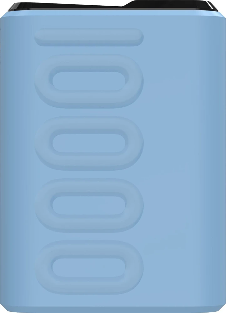 Realpower Powerbank PB-10000C PD+ su 3x Type-C, purpurinė