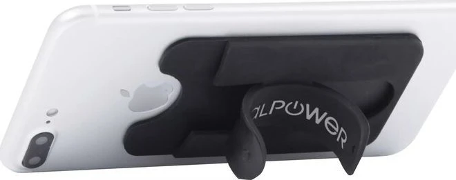 Dėklas Realpower RealPower Smartphoneständer + Smart Wallet (Kartenfach)