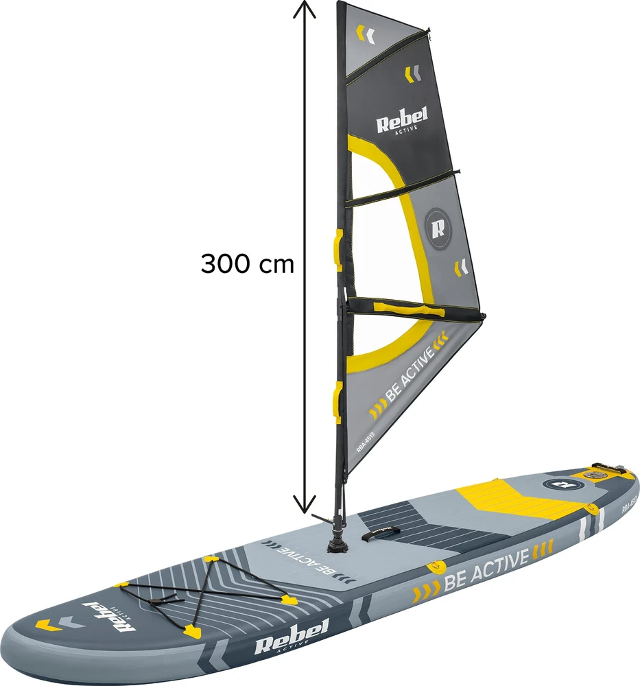 Deska REBEL ACTIVE irklentė, pripučiama, komplektas, 305x76x15