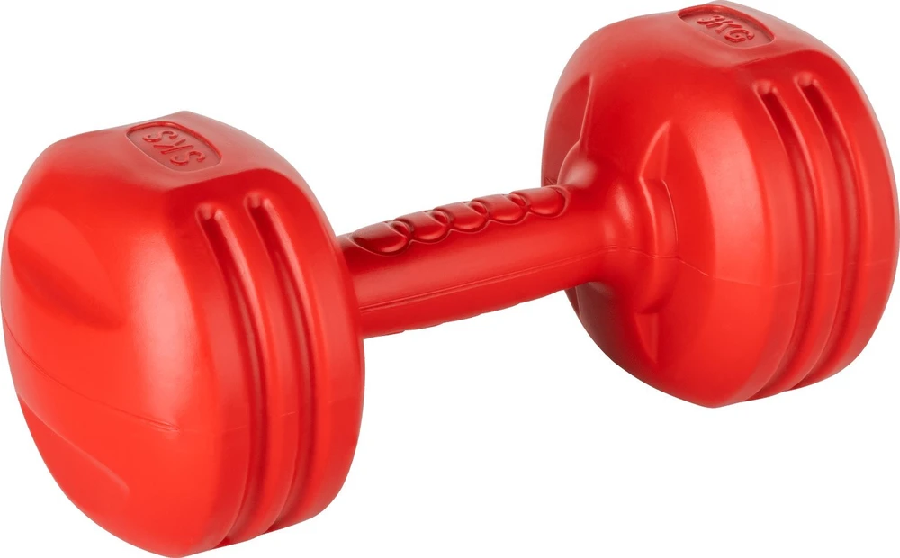Bituminių hantelių rinkinys 20kg (2x1kg + 2x2kg + 2x3kg + 2x4kg), REBEL ACTIVE
