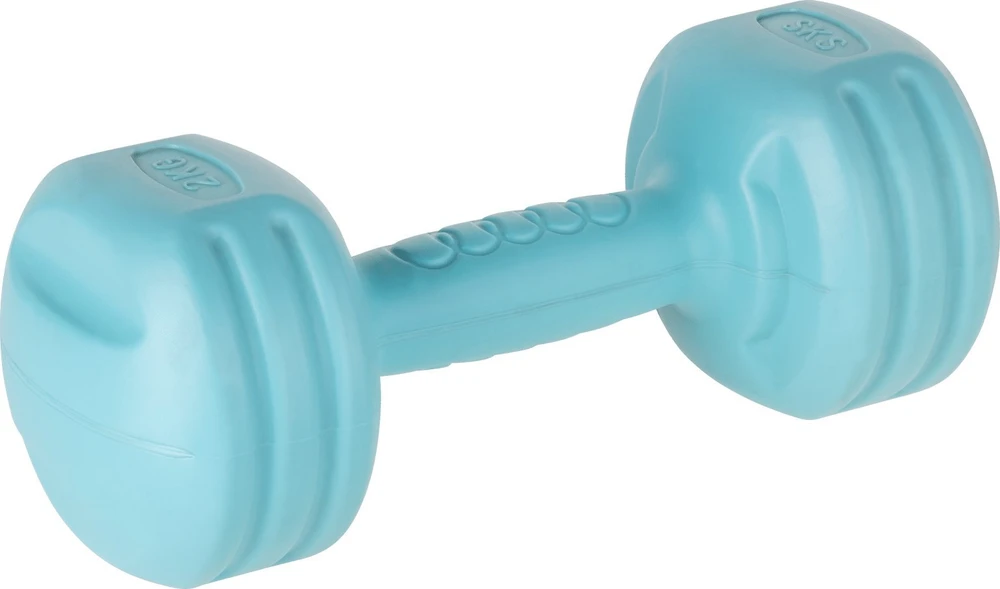 Bituminių hantelių rinkinys 20kg (2x1kg + 2x2kg + 2x3kg + 2x4kg), REBEL ACTIVE