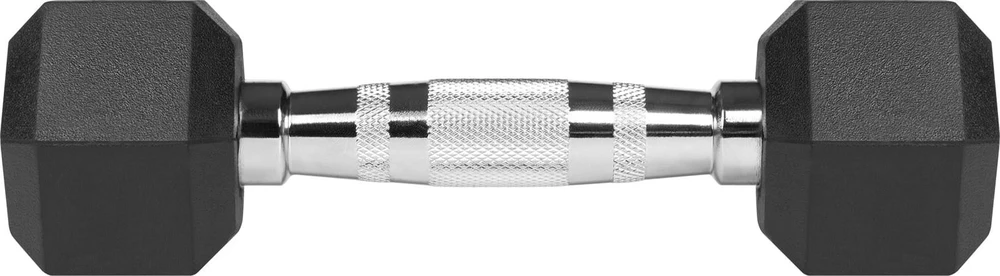 Gumuoti ketaus hanteliai HEX 2x2kg, REBEL ACTIVE