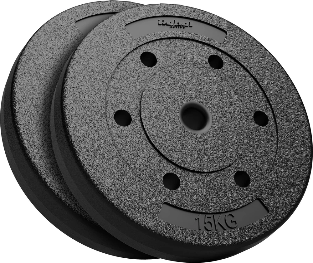 Bituminių apkrovų rinkinys 2x15kg, skylė 31mm, REBEL ACTIVE