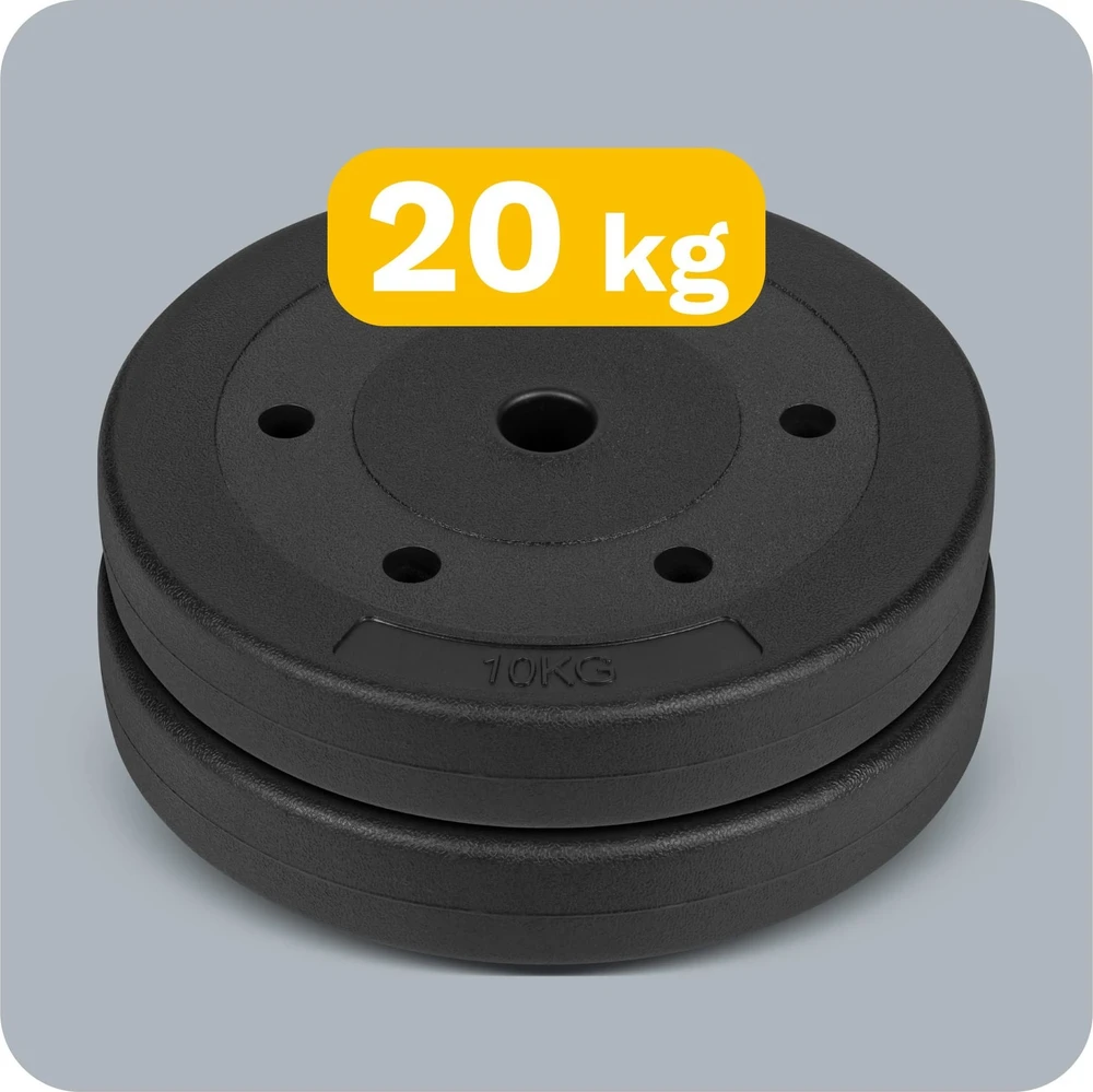Bituminių apkrovų rinkinys 2x10kg, skylė 31mm, REBEL ACTIVE