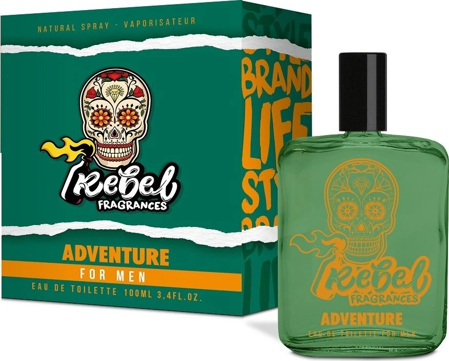 "Rebel Adventure Man" tualetinis vanduo 100ml