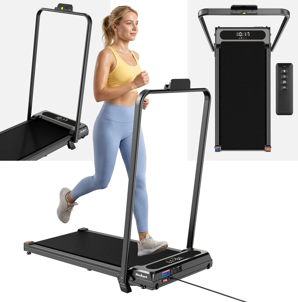 Bieżnia REBEL ACTIVE elektrinis bėgimo takelis, modelis RBA-1017-PRO