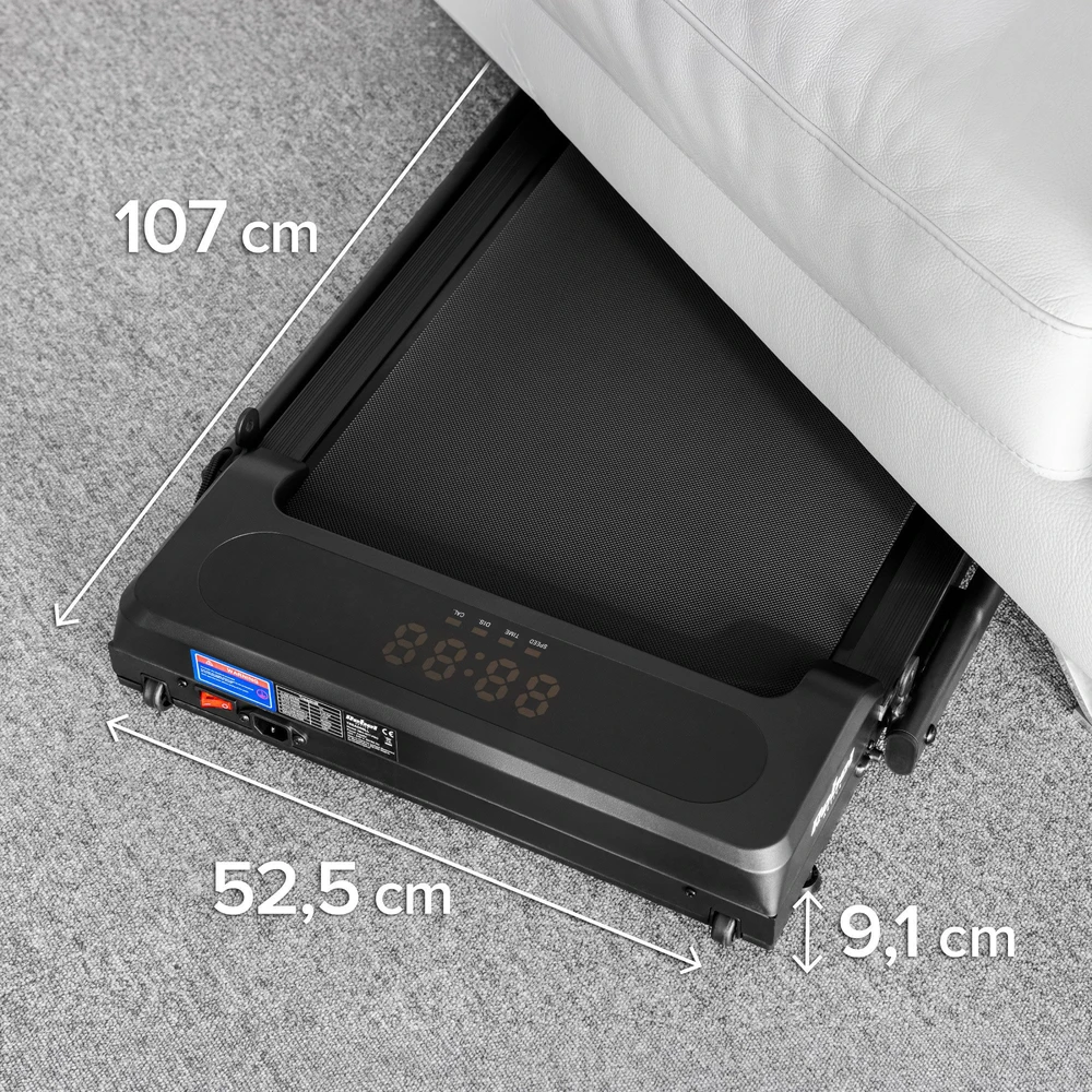 Bieżnia REBEL ACTIVE elektrinis bėgimo takelis, modelis RBA-1017-PRO
