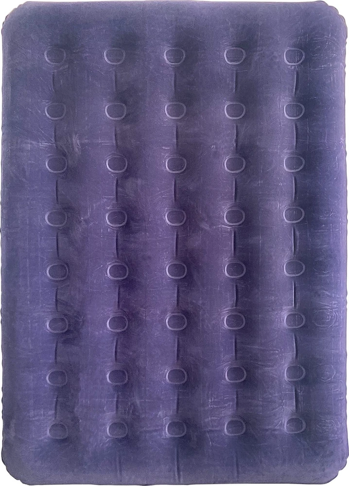 Rebel Dvigubas pripučiamas miegamasis čiužinys + pompa, 186 x 130 x 22 cm