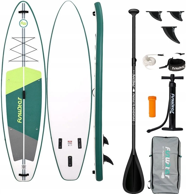 FunWater SUP irklentė SUPFW69A (žalia-balta)