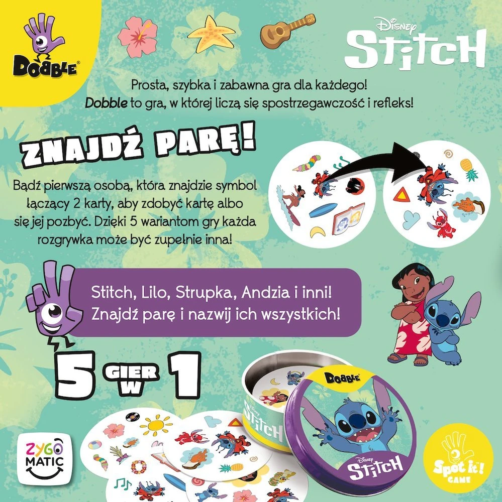Dėlionė Stitch Dviguba siūlė REBEL