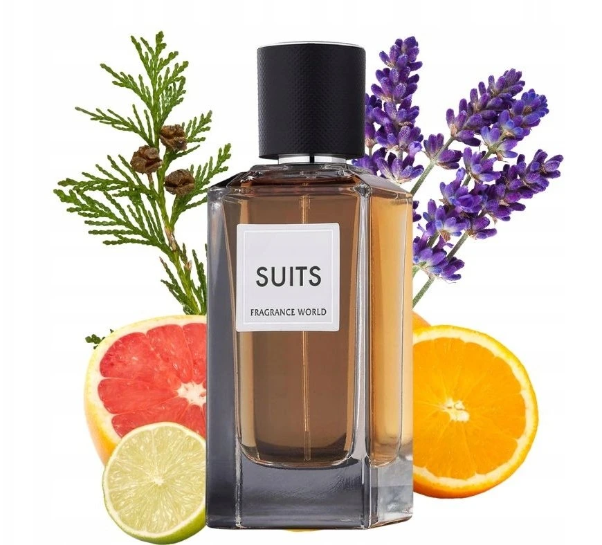 Fragrance World Suits EDP parfumuotas vanduo unisex, 100 ml