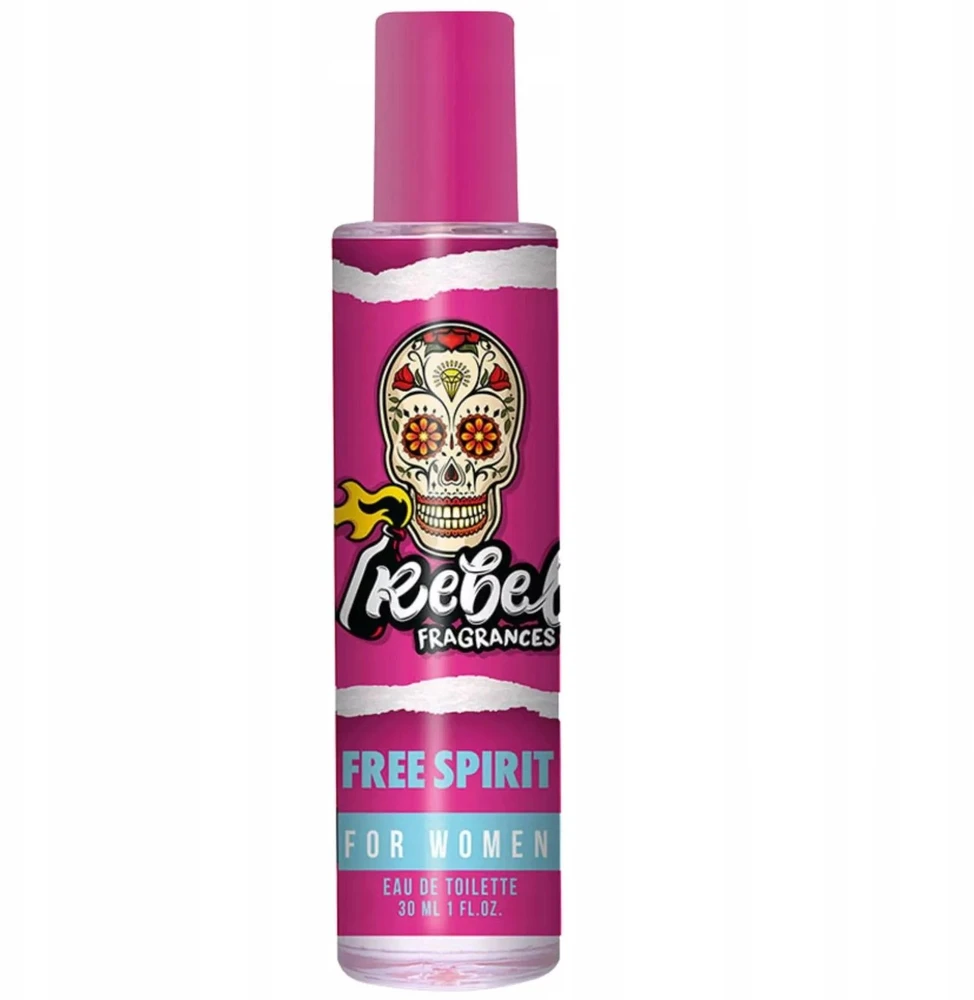 Rebel Fragrances Rebel Free Spirit Women tualetinio vandens purškiklis 30ml