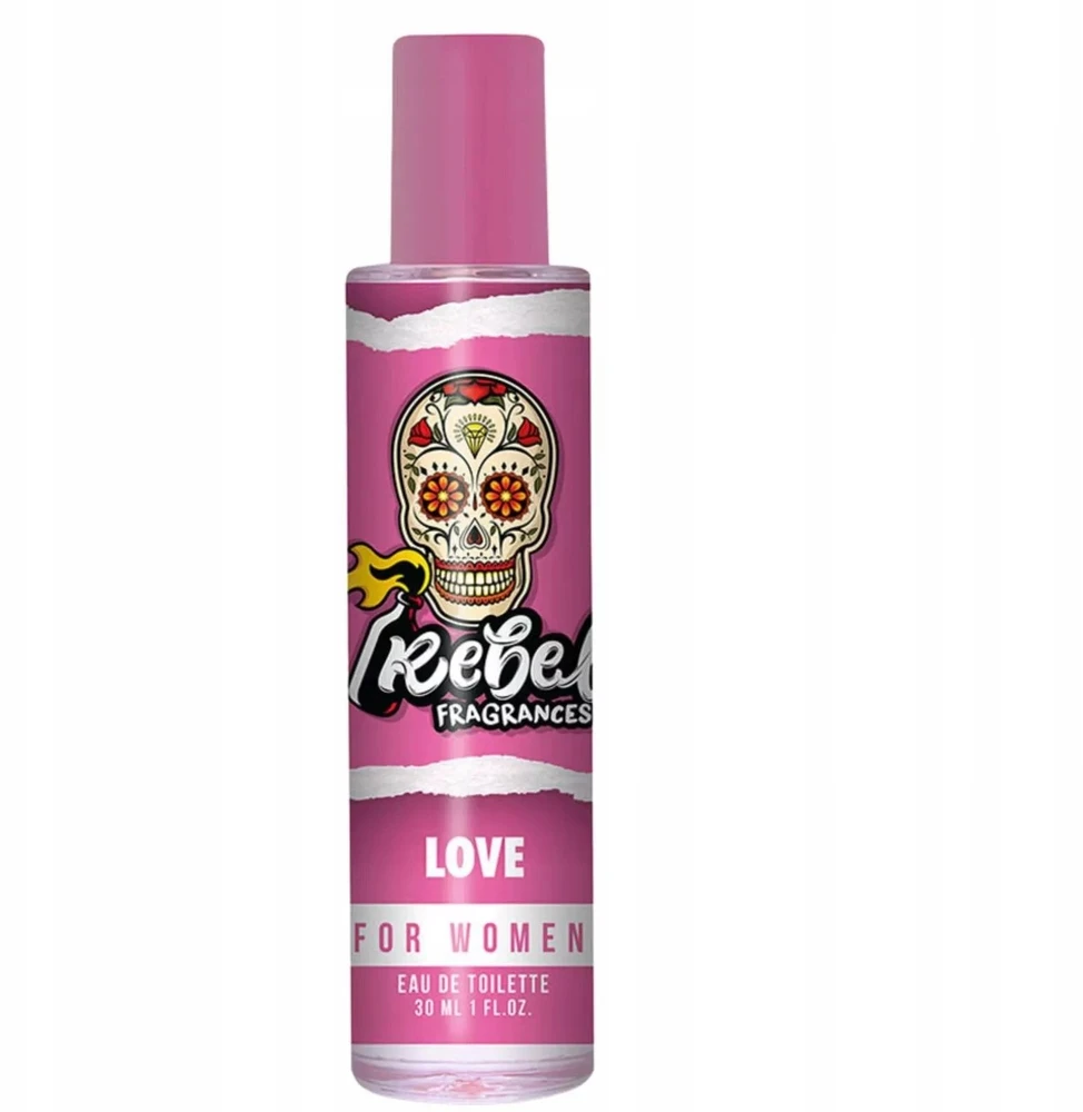 Rebel Fragrances Rebel Love Women tualetinio vandens purškiklis 30ml