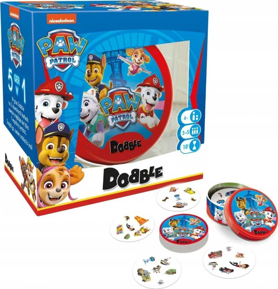 Rebel Sukilėlių kortų žaidimas „Dobble Paw Patrol“ – apvalios žaidimo kortos GR0759
