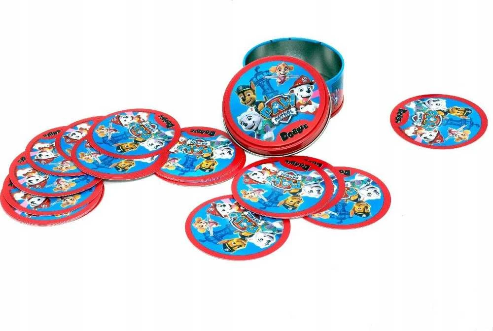 Rebel Sukilėlių kortų žaidimas „Dobble Paw Patrol“ – apvalios žaidimo kortos GR0759