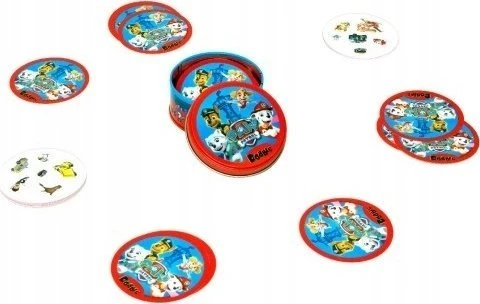 Rebel Sukilėlių kortų žaidimas „Dobble Paw Patrol“ – apvalios žaidimo kortos GR0759