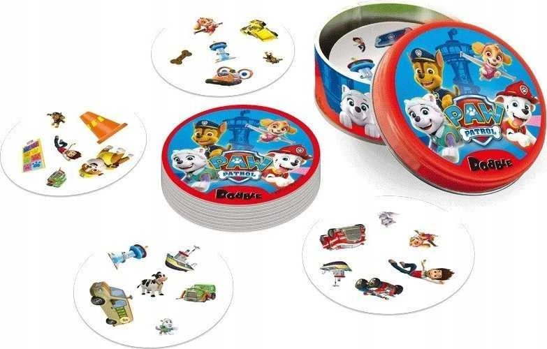 Rebel Sukilėlių kortų žaidimas „Dobble Paw Patrol“ – apvalios žaidimo kortos GR0759