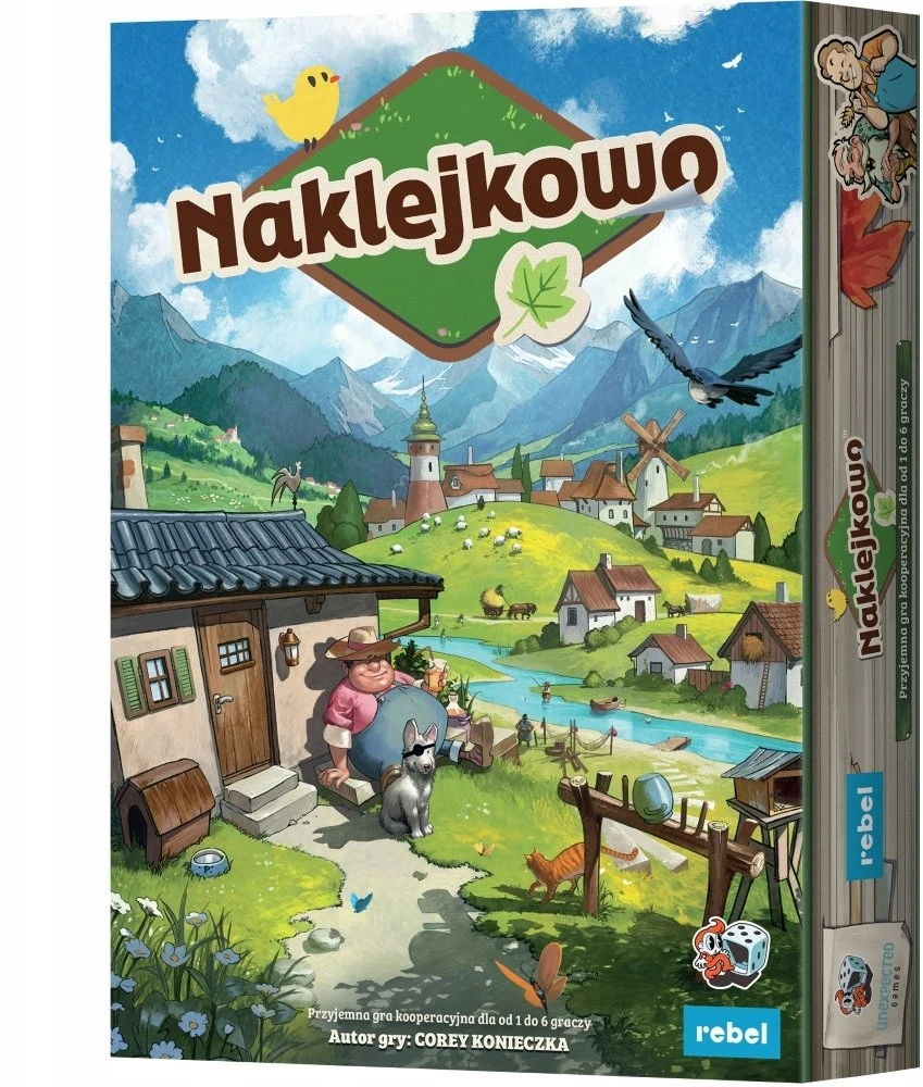 Rebel Stalo žaidimas su lipdukais Naklejkowo 800+